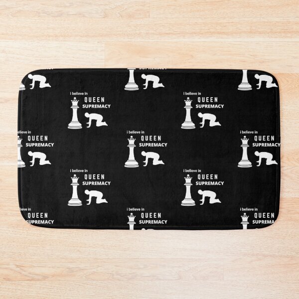 Item preview, I BELIEVE IN QUEEN SUPREMACY Chess T-Shirt designed and sold by Sorcend.