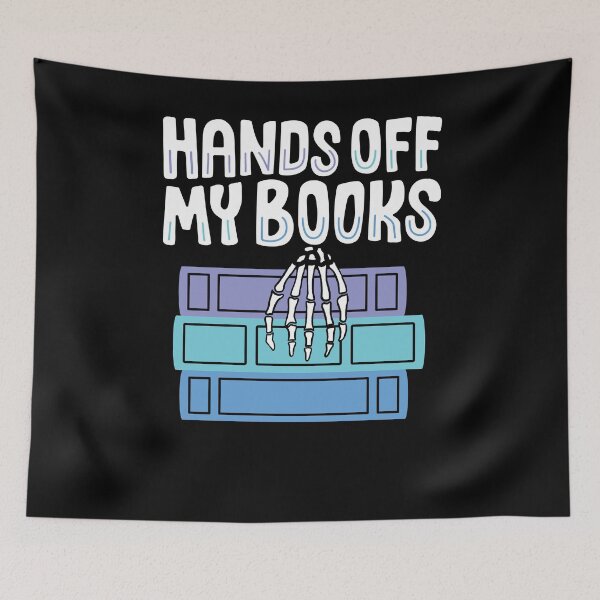 Item preview, hands off my books | pastel designed and sold by DesignsByAND.