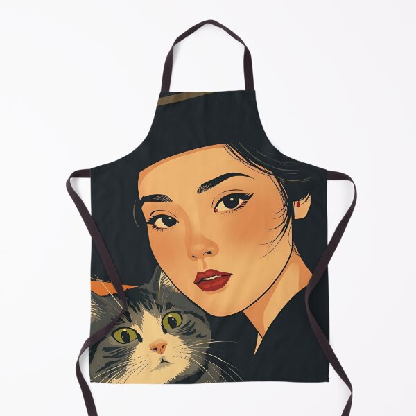 Item preview, Vintage Witch Cat designed and sold by Vintage City.