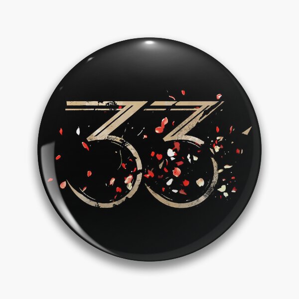 Item preview, Distressed Gold “33” & Red Petal Gamer Tshirt designed and sold by DogoMalulu.