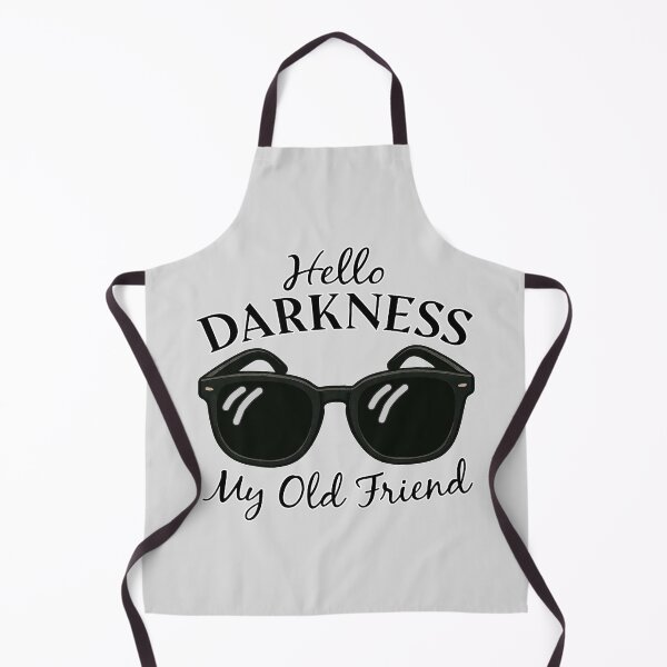 Item preview, Hello Darkness My Old Friend – Low Vision Humor designed and sold by Eyepatch-Jacks.