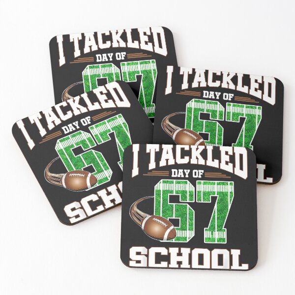 Item preview, Happy 67 Days Of School I Tackled 67 Days Of School designed and sold by TalalosART.