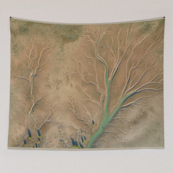 Item preview, Drone shot of Exmouth Gulf Western Australia designed and sold by Nicola Morgan.
