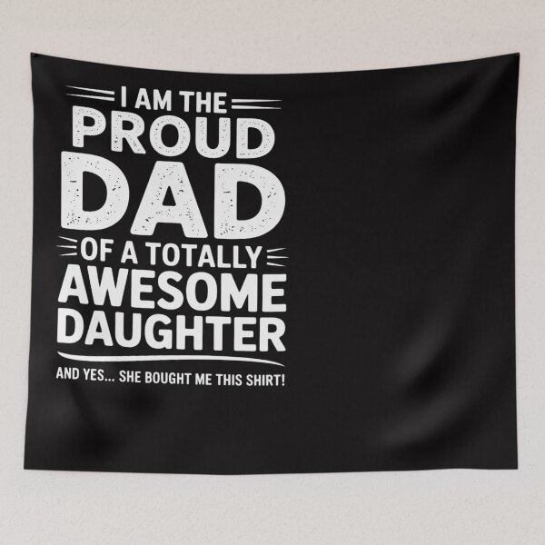 Item preview, buzz Proud DAD of an Awesome Daughter, Mens Organic designed and sold by Silicula.