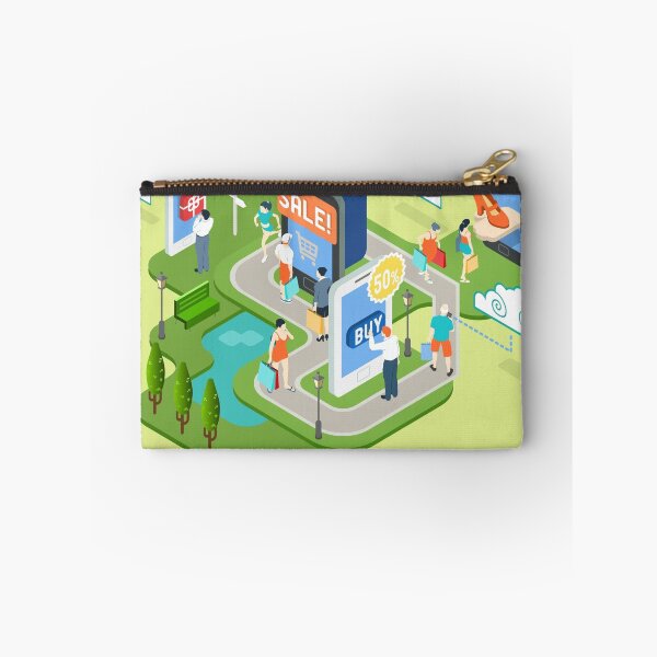 Item preview, Isometric Virtual Shopping Concept designed and sold by aurielaki.