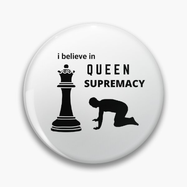 Item preview, I BELIEVE IN QUEEN SUPREMACY Chess T-Shirt designed and sold by Sorcend.