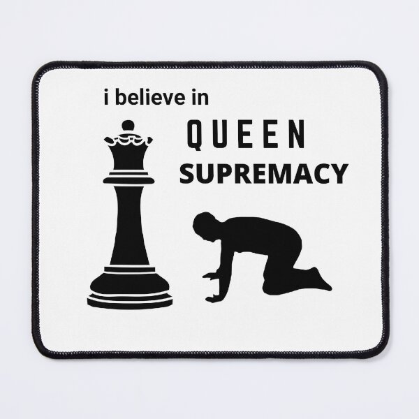 Item preview, I BELIEVE IN QUEEN SUPREMACY Chess T-Shirt designed and sold by Sorcend.