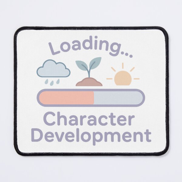 Item preview, Loading... Character Development | Self-Growth Progress Bar Pastel T-Shirt designed and sold by SoulThread Studio.
