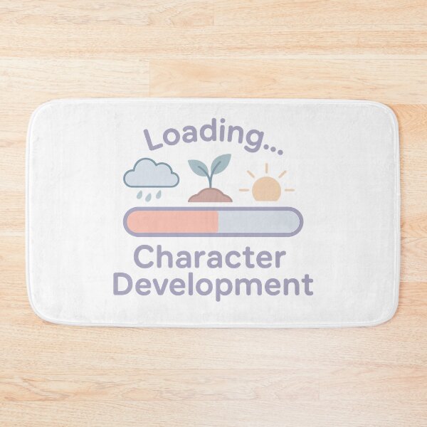 Item preview, Loading... Character Development | Self-Growth Progress Bar Pastel T-Shirt designed and sold by SoulThread Studio.