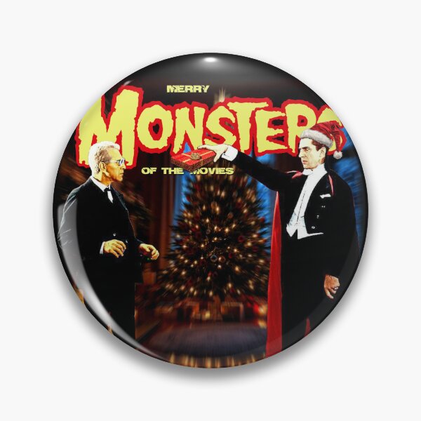 Item preview, Merry Monsters of the Movies Vampire and Hunter  designed and sold by 90snerd.