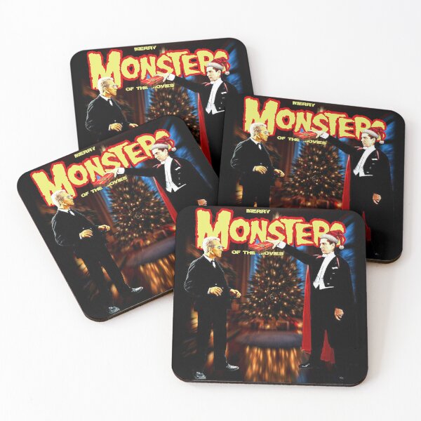 Item preview, Merry Monsters of the Movies Vampire and Hunter  designed and sold by 90snerd.