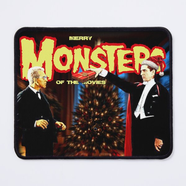Item preview, Merry Monsters of the Movies Vampire and Hunter designed and sold by 90snerd.