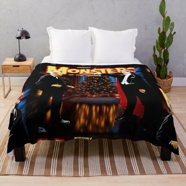 Item preview, Merry Monsters of the Movies Vampire and Hunter  designed and sold by 90snerd.