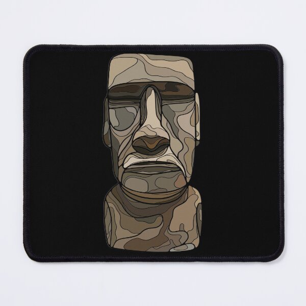 Item preview, Easter island Moai head statue  designed and sold by DaveDanchuk.