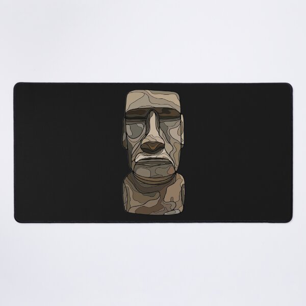 Item preview, Easter island Moai head statue  designed and sold by DaveDanchuk.