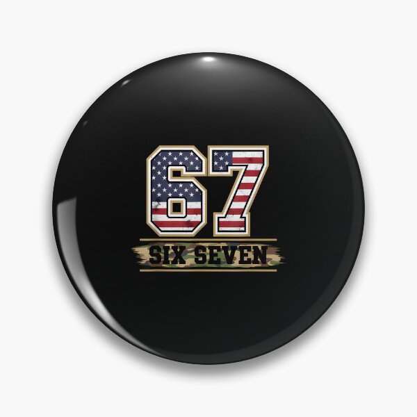 Item preview, 67 Six Seven Meme Usa Camo Flag Patriotic 67 American designed and sold by MOHITSALVI.