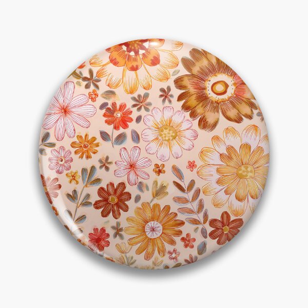 Item preview, Retro vintage enchanting garden with floral design seamless pattern designed and sold by Clara Fruggeri.