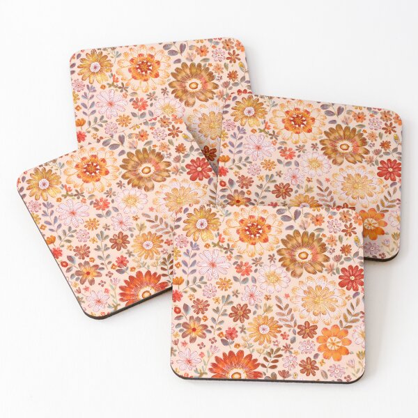 Item preview, Retro vintage enchanting garden with floral design seamless pattern designed and sold by Clara Fruggeri.