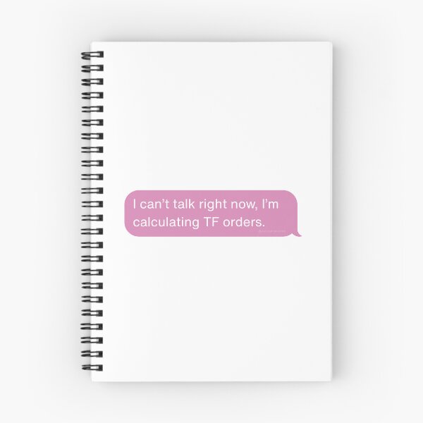 Item preview, Dietitian Sticker | I Can’t Talk Right Now I’m Calculating TF Orders designed and sold by EatSophisticated.