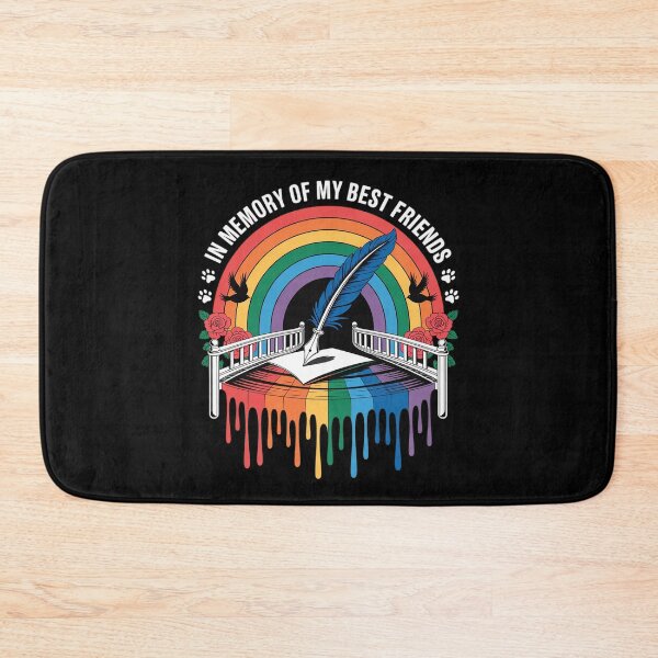 Item preview, In Memory Of My Best Friends Rainbow Bridge Beloved Pet Loss designed and sold by ShelFisher.