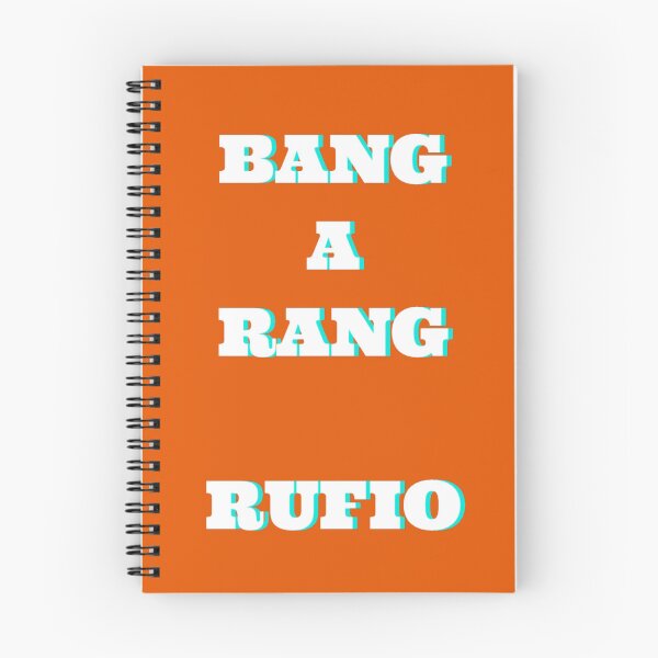 Item preview, Bang A Rang Rufio Sign designed and sold by TheJettz.