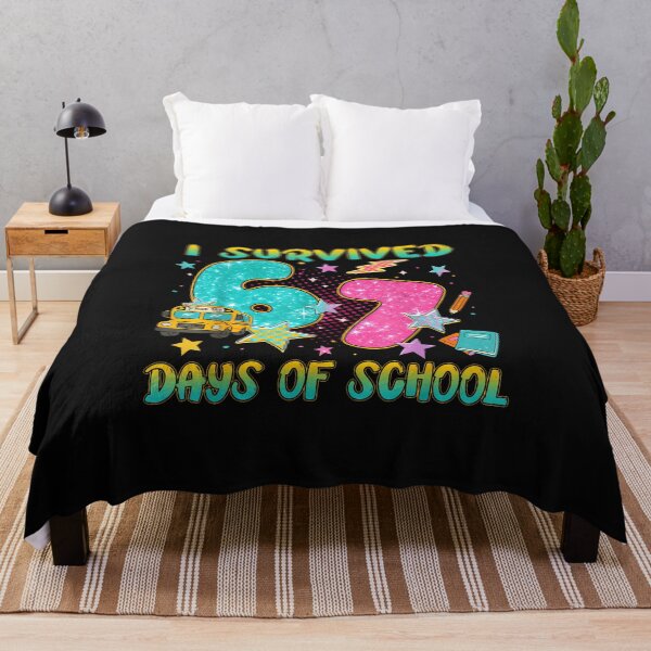 Item preview, I Survived 67 Days Of School Funny Six Seven 6 7 Meme Z Gen designed and sold by MOHITSALVI.