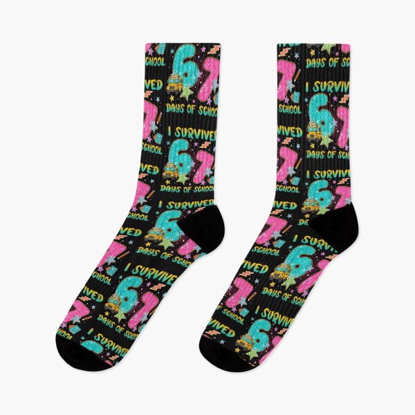 Item preview, I Survived 67 Days Of School Funny Six Seven 6 7 Meme Z Gen designed and sold by MOHITSALVI.