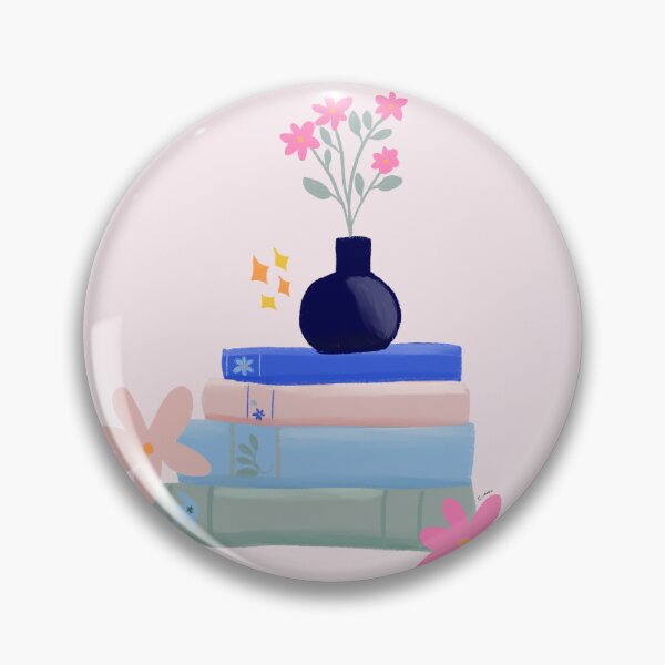 Item preview, Soft Pastel Bookstack Aesthetic and Cozy Bookish Illustration designed and sold by giulyz.