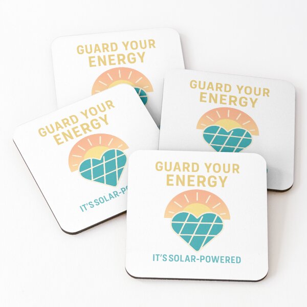 Item preview, Guard Your Energy — It’s Solar-Powered | Retro Self-Care & Positivity T-Shirt designed and sold by SoulThread Studio.