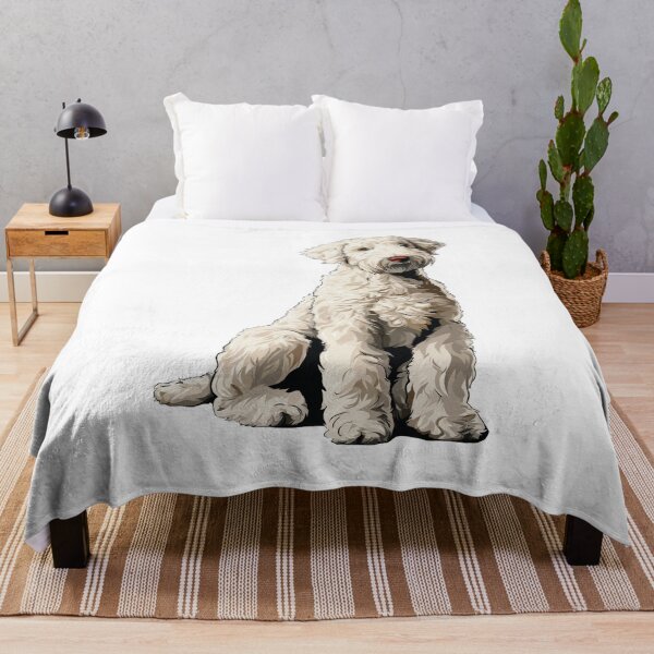 Item preview, Sandy Bedlington Terrier Dog Illustration designed and sold by whyitsme.