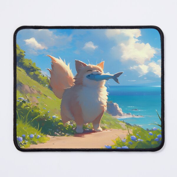 Item preview, Coastal Fisher Cat designed and sold by incozydreams.