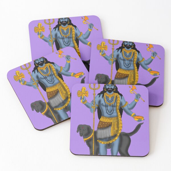 Item preview, Kaal Bhairava – Fierce Divine Protector Art designed and sold by Harshit_Digital_Arts.