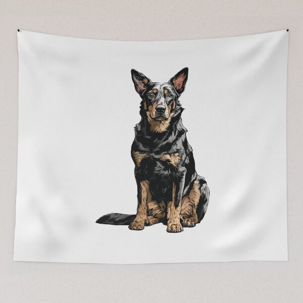 Item preview, Beauceron Dog Illustration designed and sold by whyitsme.