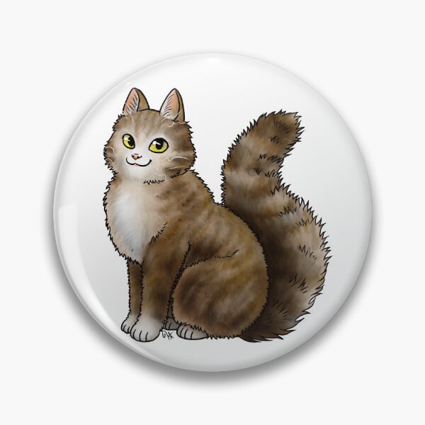 Item preview, Cat - LaPerm - Brown Tabby designed and sold by Jennifer Stolzer.