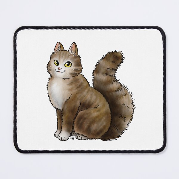 Item preview, Cat - LaPerm - Brown Tabby designed and sold by Jennifer Stolzer.
