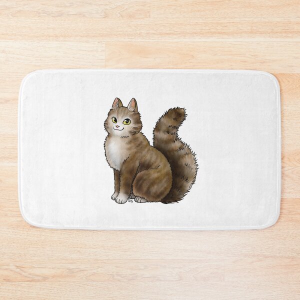 Item preview, Cat - LaPerm - Brown Tabby designed and sold by Jennifer Stolzer.