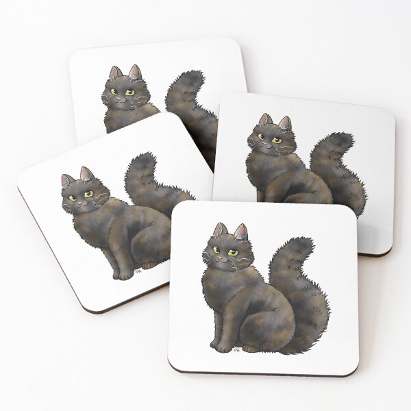Item preview, Cat - LaPerm - Tortoiseshell designed and sold by Jennifer Stolzer.