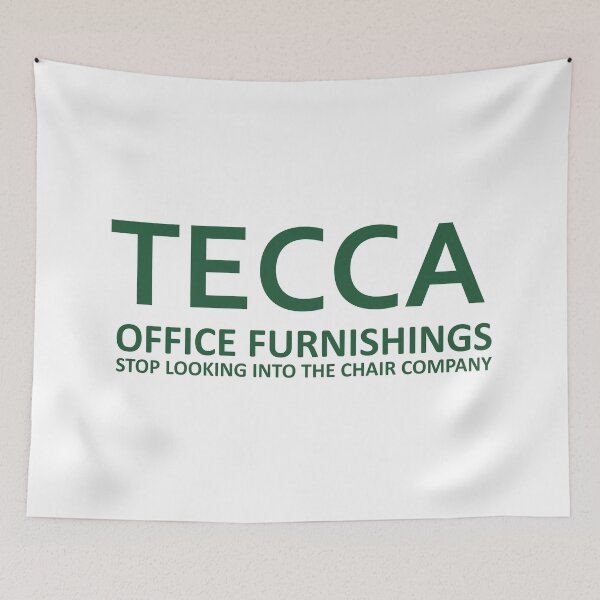 Item preview, TECCA Office Furnishings White & Green Box Logo – The Chair Company Inspired Design designed and sold by Dough Shop.