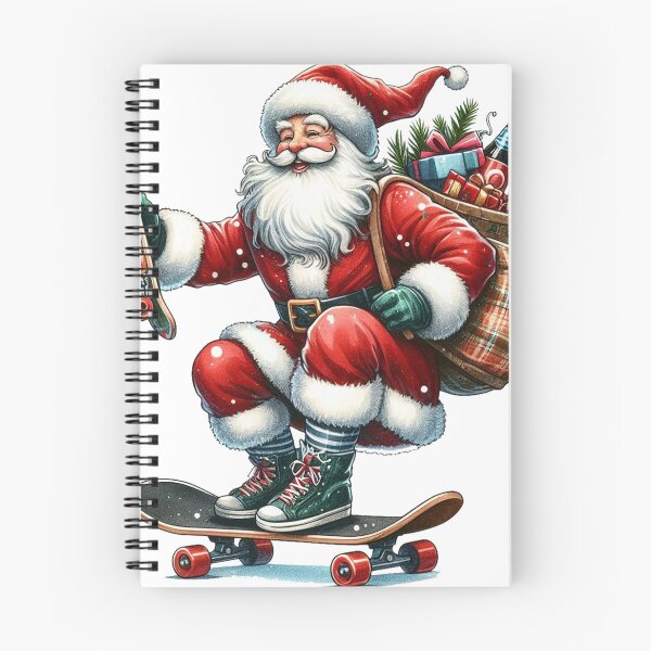 Item preview, Santa Skateboarding designed and sold by clarkfraser.