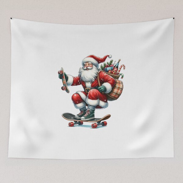 Item preview, Santa Skateboarding designed and sold by clarkfraser.
