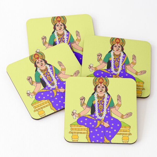 Item preview, Goddess Bhairavi – Divine Shakti Illustration Art designed and sold by Harshit_Digital_Arts.