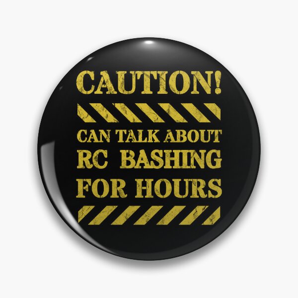 Item preview, Funny RC Hobby Shirt – Caution Can Talk About RC Bashing for Hours designed and sold by TheTrendsDesk.
