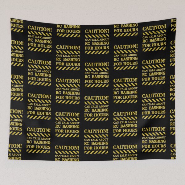 Item preview, Funny RC Hobby Shirt – Caution Can Talk About RC Bashing for Hours designed and sold by TheTrendsDesk.