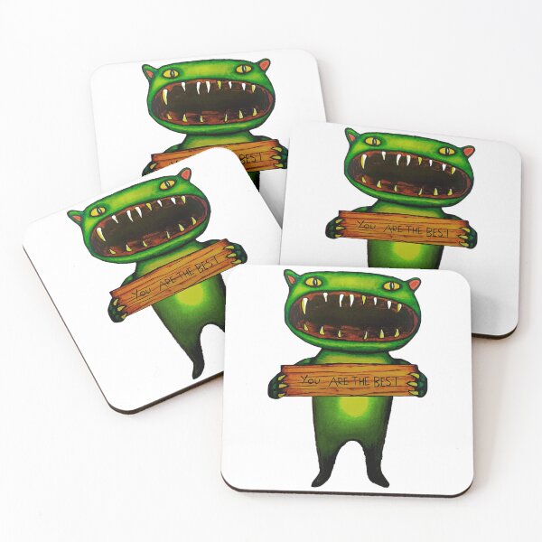 Item preview, GREEN YOU ARE THE BEST MONSTER designed and sold by GroombridgeDesigns.