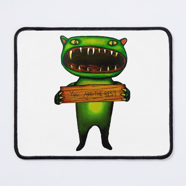 Item preview, GREEN YOU ARE THE BEST MONSTER designed and sold by GroombridgeDesigns.