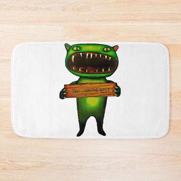 Item preview, GREEN YOU ARE THE BEST MONSTER designed and sold by GroombridgeDesigns.