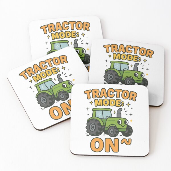 Item preview, Tractor Mode ON – Cute Kids Cartoon Farm Tractor Design designed and sold by Eric’s Creative Corner.
