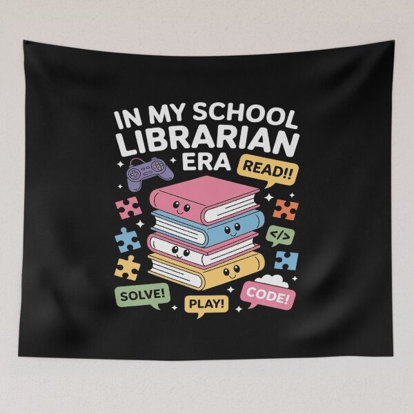 Item preview, In My School Librarian Era Funny Back To School designed and sold by Sandrhaus.