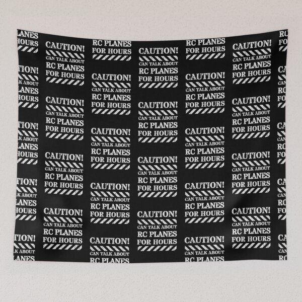 Item preview, Funny RC Plane Shirt – Caution Can Talk About RC Planes for Hours designed and sold by TheTrendsDesk.
