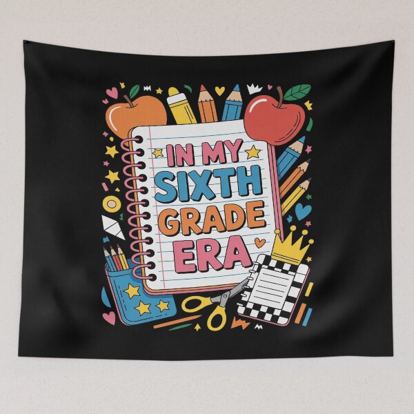 Item preview, in My Sixth Grade Era Teacher Kids 6th Grade Back to School designed and sold by Sandrhaus.